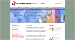 Desktop Screenshot of lodhia.com